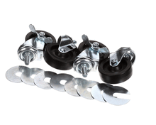 HOSHIZAKI HS-5609 4IN  CASTER KIT QTY 4 WITH SHIMS