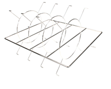 HATCO 04.17.641.00 FSDT 4 TIER CIRCLE RACK W/RET