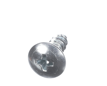 HUSSMANN 0130715 SCREW-SM 8 X 1/2 PHIL AB TR HD STEEL ZP