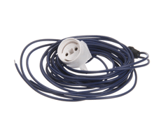 HUSSMANN 1803434 LAMPHOLDER TOP BLUE