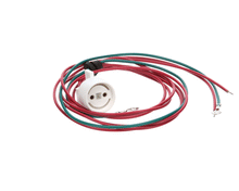 HUSSMANN 1803435 LAMPHOLDER BOTTOM RED