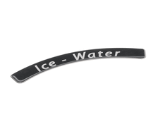 ICE O MATIC 1011357-83 LABEL ICE-WATER