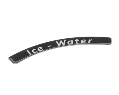 ICE O MATIC 1011357-83 LABEL ICE-WATER