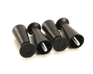 ICE O MATIC 9021001-04 LEG SET 6IN  PLASTIC (SET OF 4)