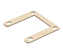 CORNELIUS 620710129 GASKET ICE CHUTE IDC LOW DURO
