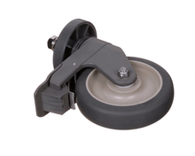 INTERMETRO 5PCB 5IN CASTER STEM SWIVEL W/BRAKE