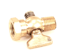 INSINGER D2497 AIR COCK VALVE 1/4 W/HEX NUT