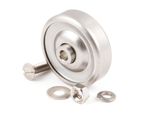 JADE 7240700000 WHEEL  SKATE ASSY W/BOLTS S/S