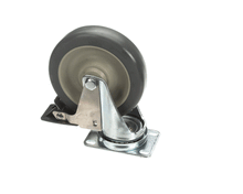 KAIRAK 3801201 CASTER, 6 IN SWIVEL WITH BRAKE 5-
