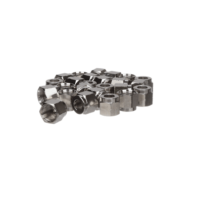 LANCER 1000232-BP25 NPB SWIVEL NUT 3/8 FF 25 PCS