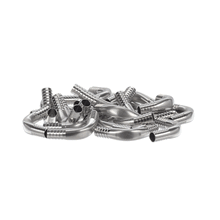 LANCER 1000431-BP25 SS ELBOW 3/8 BARB X 3/8 BARB 2