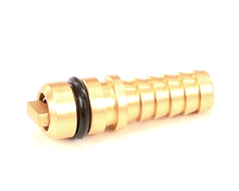 LANCER 1510-000 FLOJET BRASS 1/4 BARB STRAIGHT