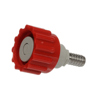 LANCER 20-1104-20 BIB CONNECTOR, SS 3/8 BARB,RED