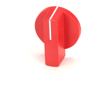 LANG 2R-W498 KNOB-RED PLASTIC