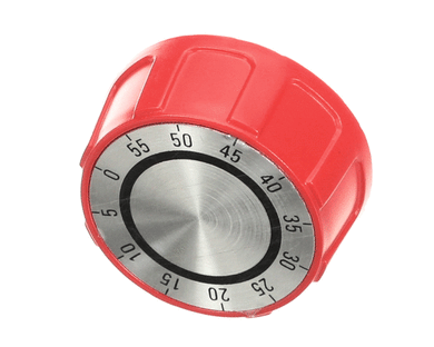 LANG Q9-70701-09-2 KNOB ASSEMBLY MAN TIMER RED