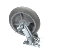 LOCKWOOD CAS-82HT-S-B 8IN  FD SRV PLT CAST - SWIVEL/BR