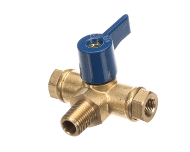 MULTIPLEX 00670010 VALVE 1/8FPTX1/8FPTX1/4MPT BRS C