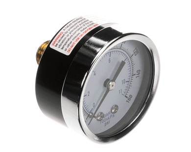 MULTIPLEX 00684844 GAUGE 0-160 PSI 1/4NPT