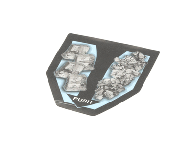 MULTIPLEX 020001219 LABEL PUSH FOR CUBED / CRUSHED