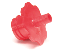 MULTIPLEX 20-1110-20 ADAPTER BIB 3/8 BARB RED CC