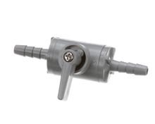 MULTIPLEX 226-4B4B-B INLINE SHUTOFF VALVE 1/4 BARB