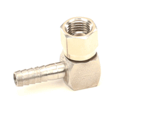 MULTIPLEX 7052 ELBOW 1/4 SW NUT X 1/4 BARB SS