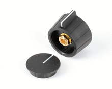 MAGIKITCHN 60129403 KNOB COLLET .25 W/PNTRCAP