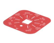 MAGIKITCHN A6087302 LABEL THERMOSTAT MKG 150-550F