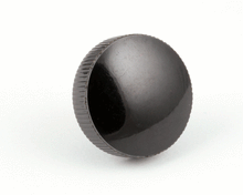 NIECO 11608 KNOB  BLACK  10-32 FEMALE INSERT