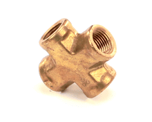 NIECO 20806 CROSS, BRASS, FEMALE, 1/8IN