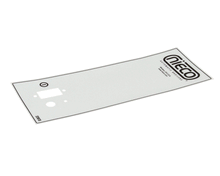 NIECO 22873 LABEL  CONTROL BOX STD JF-G R