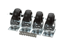 NORLAKE 160620 CASTER KIT PLATE TYPE (SET OF