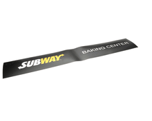 NU-VU 52-0251-A LABEL,LOGO,SUBWAY,35-7/8X5-7/8