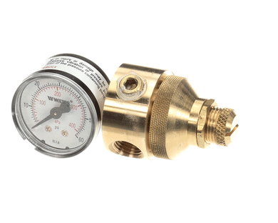 PITCO 112-000002-001 PRESSURE REG/PRESSURE GAGE