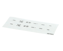 PITCO A6079001 LABEL DECAL OVERELAY CMPTR B.K.