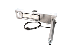 PITCO PP10907 PFW-1 SNGLE STRIP WARMER W/FIXD ARM SS/A