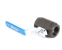 PITCO PP10962 VALVE BALL 1-1/4 CI W/LKG HANDLE