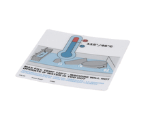 POWER SOAK 31989 DECAL PS-2XX MAX TEMPERATURE