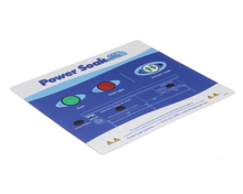 POWER SOAK 33507 OVERLAY - CONTROL PANEL PS-225