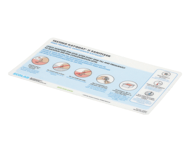 POWER SOAK 34803 DECAL ECOLAB