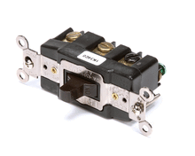 RANDELL EL SWT1286 SWITCH TOGGL 20A 120/277V DPDT BRW 1286