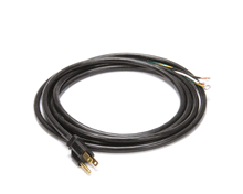 RANDELL EL WIR461 POWER CORD  9' 16/3 MALE 15A 000461 (SJT