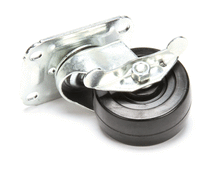 RANDELL HD CST040HD CASTER  3.75 O/A HEIGHT WITH BRAKE