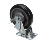 RANDELL HD CST1701 CASTER  6 O/A SWIVEL W/BRAKE CMP