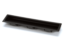 RANDELL HD HDL0103 HANDLE  RECESSED DOOR PULL BLACK PLASTIC