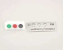 ROBOT COUPE 39106 SWITCH PANEL R2N US ASSEMBLY