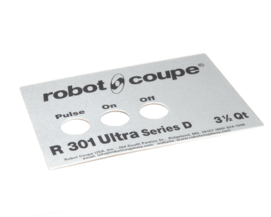 ROBOT COUPE 408017 R301U SERIES D FRONT PLAT
