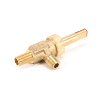 ROYAL RANGE 1628 GAS VALVE (BRASS) W/OUT ORIFIC