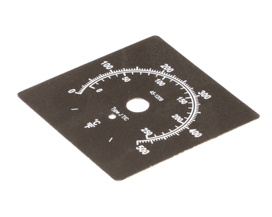 ROYAL RANGE 2559 TEMPERATURE DECAL