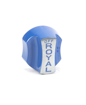 ROYAL RANGE 3102 BLUE KNOB-FLAT SIDE DOWN